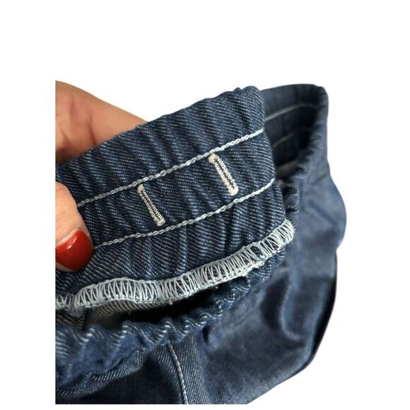 Adriano Goldschmied AG Dark Wash Jeans Elastic Waist Size S Classic Elevated - Picture 4 of 10